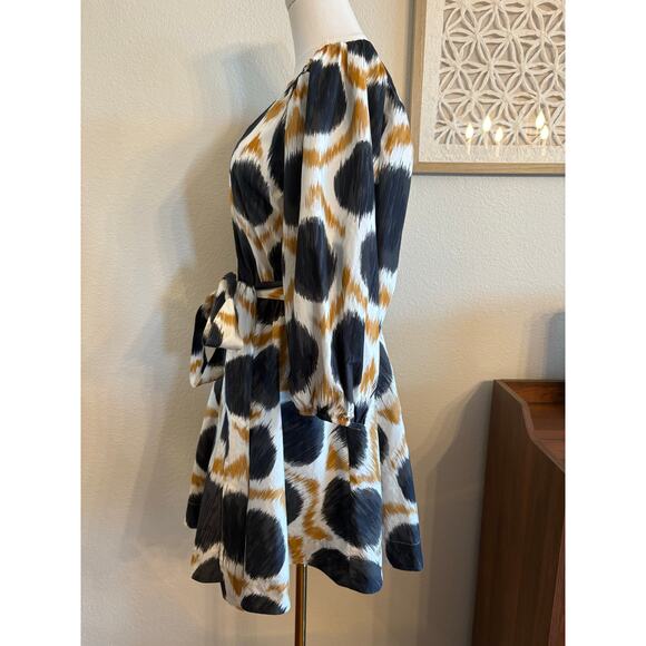 MAEVE Anthropologie Destin Poplin Mini Dress | Holiday Eurochic | SMALL - Picture 6 of 9